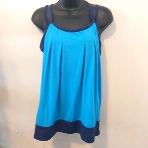 MERRELL | Women's Opti-Wick Top Blue Size Large